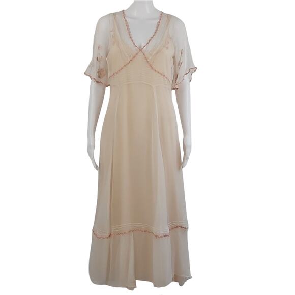 Hopeless Romantic Viscose & Cotton Dress Set Size Small - Picture 16 of 16